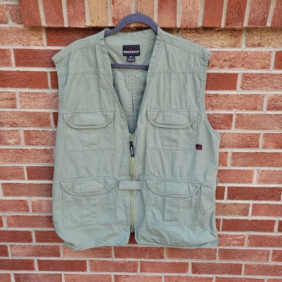 Woolrich Elite Series Tactical Vest Men's Size Large Heavy Duty Lots of Pockets - Picture 1 of 6